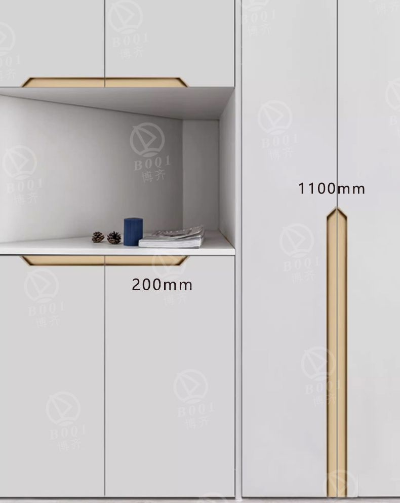 崁把手 - 牛角型崁把手